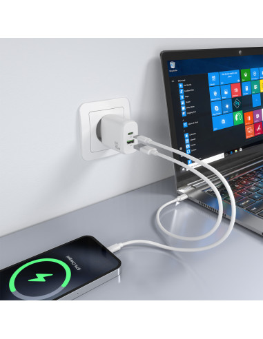 AISENS A110-0923 cargador de dispositivo móvil Cámara digital, MP3, MP4, Teléfono móvil, Navegante, Portátil, Consola de juegos 