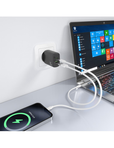 AISENS A110-0923 Cámara digital, MP3, MP4, Teléfono móvil, Navegante, Portátil, Consola de juegos portátil, Smartphone, Tableta,