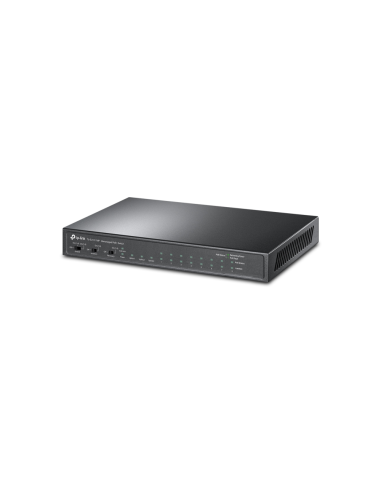 TP-Link TL-SL1311MP switch No administrado Fast Ethernet (10/100) Energía sobre Ethernet (PoE) Negro