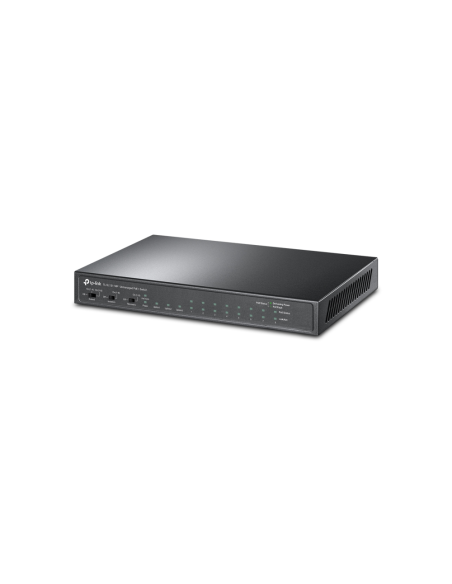 TP-Link TL-SL1311MP switch No administrado Fast Ethernet (10/100) Energía sobre Ethernet (PoE) Negro