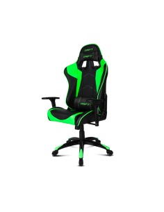 DRIFT DR300 Silla para videojuegos de PC Asiento acolchado Negro, Verde