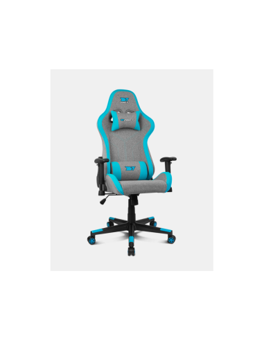DRIFT DR90 PRO Silla para videojuegos de PC Asiento acolchado Azul, Gris