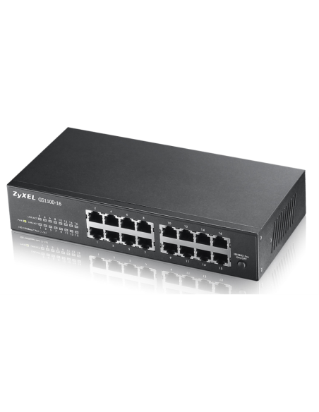 Zyxel GS1100-16 No administrado Gigabit Ethernet (10/100/1000)