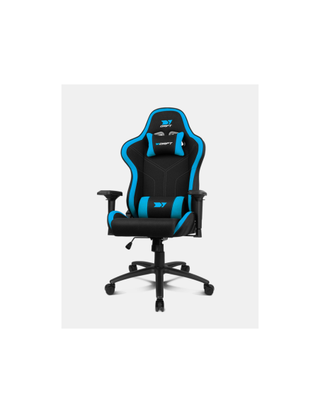 DRIFT DR110BL silla para videojuegos Butaca para jugar Asiento acolchado Negro, Azul