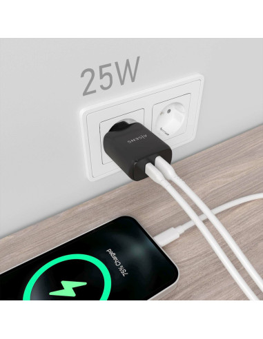 AISENS A110-0759 cargador de dispositivo móvil Universal Corriente alterna Carga rápida Interior