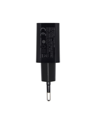 AISENS Cargador USB 10W Alta Eficiencia, 5V/2A, Negro