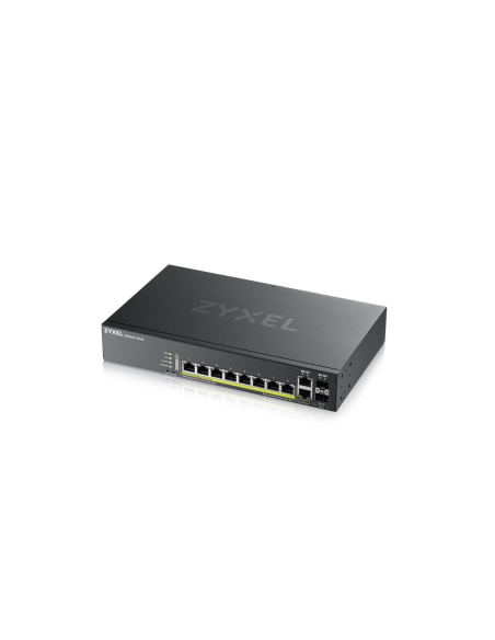 Zyxel GS2220-10HP-EU0101F switch Gestionado L2 Gigabit Ethernet (10/100/1000) Energía sobre Ethernet (PoE) Negro