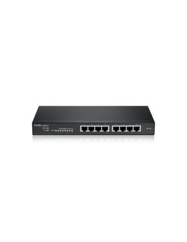 Zyxel GS1915-8 Gestionado L2 Gigabit Ethernet (10/100/1000) Negro