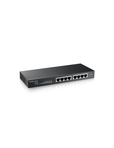 Zyxel GS1915-8 Gestionado L2 Gigabit Ethernet (10/100/1000) Negro