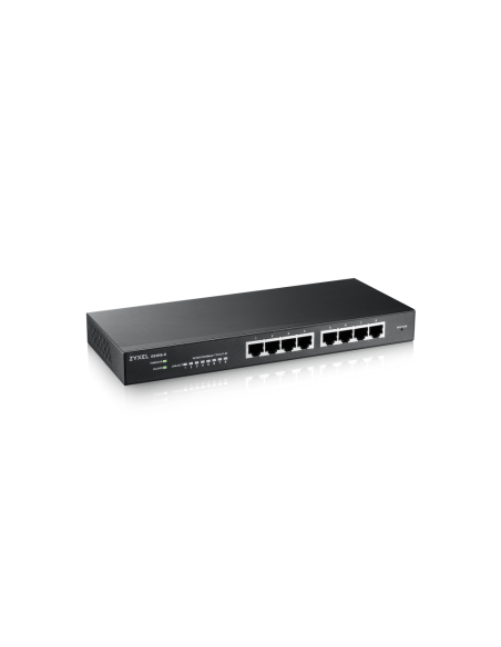 Zyxel GS1915-8 Gestionado L2 Gigabit Ethernet (10/100/1000) Negro