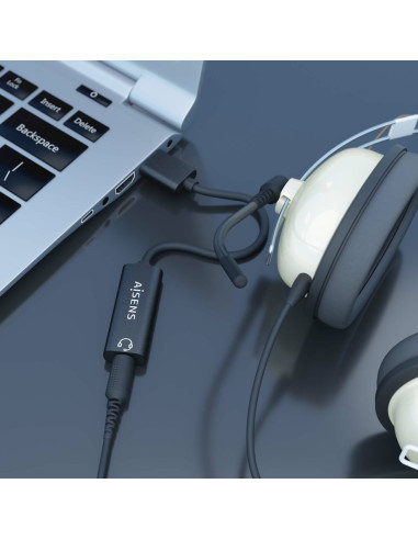 AISENS A106-0770 cambiador de género para cable 3,5 mm