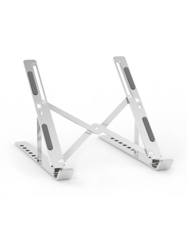 AISENS Soporte de Sobremesa Ajustable para Portatil / Tablet, Plata