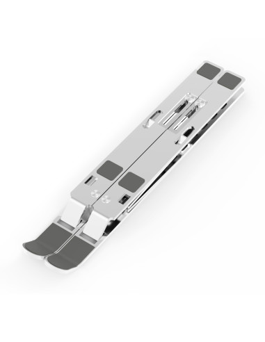 AISENS Soporte de Sobremesa Ajustable para Portatil / Tablet, Plata