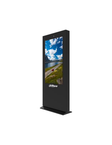Dahua Technology LDV55-EAO400L Diseño de tótem 139,7 cm (55") LCD 2500 cd / m² 4K Ultra HD Negro Procesador incorporado Android 