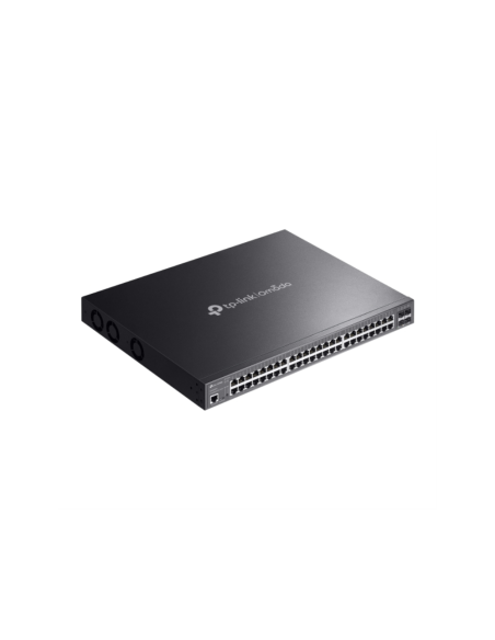 TP-Link Omada SG3452XMPP switch Gestionado L2+ Gigabit Ethernet (10/100/1000) Energía sobre Ethernet (PoE) 1U Negro