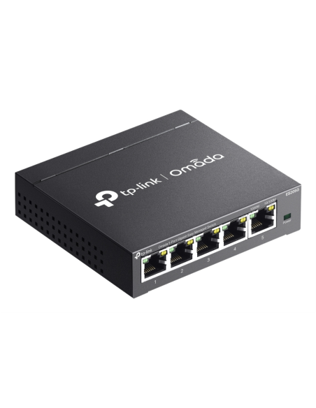 TP-Link Omada ES205G switch Gestionado Gigabit Ethernet (10/100/1000) Negro