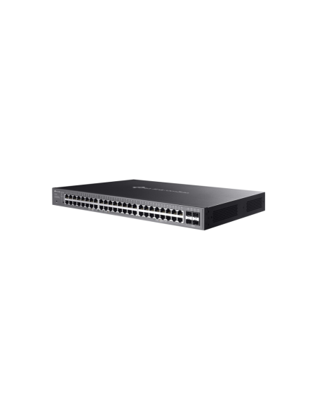 TP-Link Omada SG2452LP switch Gestionado L2/L2+ Gigabit Ethernet (10/100/1000) Energía sobre Ethernet (PoE) 1U Negro