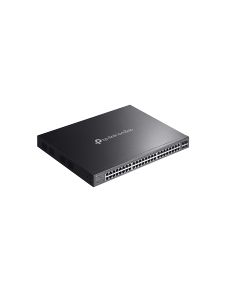 TP-Link Omada SG2452LP switch Gestionado L2/L2+ Gigabit Ethernet (10/100/1000) Energía sobre Ethernet (PoE) 1U Negro