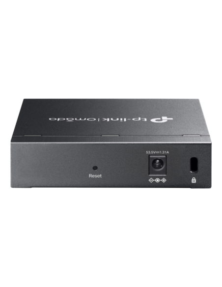 TP-Link Omada ES205GP switch Gestionado Gigabit Ethernet (10/100/1000) Energía sobre Ethernet (PoE) Negro