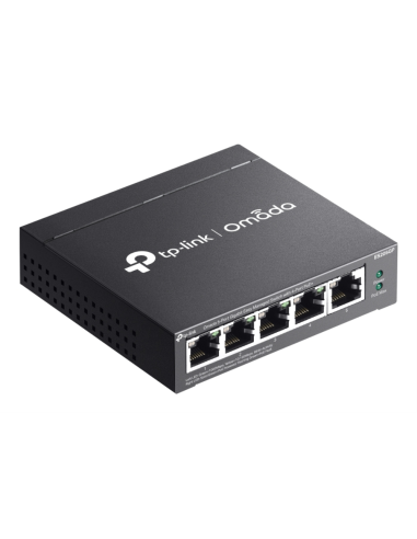 TP-Link Omada ES205GP switch Gestionado Gigabit Ethernet (10/100/1000) Energía sobre Ethernet (PoE) Negro