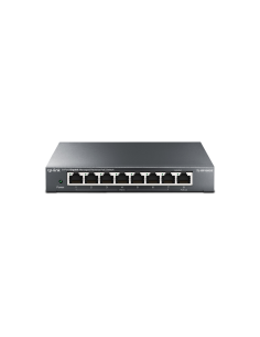 TP-Link TL-RP108GE switch Gestionado L2 Gigabit Ethernet (10/100/1000) Energía sobre Ethernet (PoE) Negro 2
