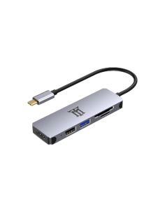 AISENS A109-0343 base para portátil y replicador de puertos USB 3.2 Gen 2 (3.1 Gen 2) Type-C
