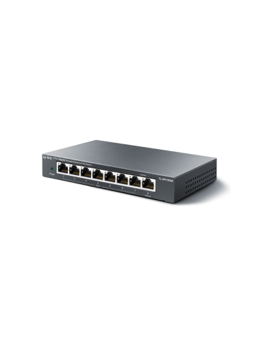 TP-Link TL-RP108GE switch Gestionado L2 Gigabit Ethernet (10/100/1000) Energía sobre Ethernet (PoE) Negro