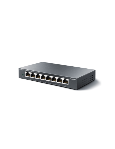 TP-Link TL-RP108GE switch Gestionado L2 Gigabit Ethernet (10/100/1000) Energía sobre Ethernet (PoE) Negro
