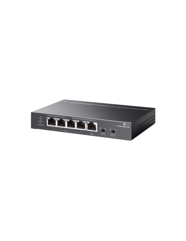 TP-Link TL-SG1005P-PD switch Gigabit Ethernet (10/100/1000) Energía sobre Ethernet (PoE) Negro