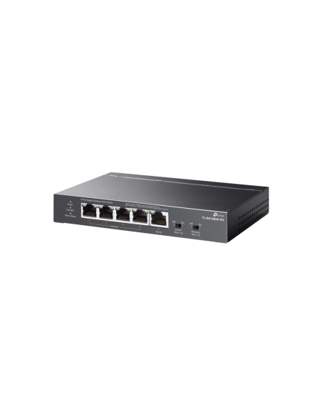TP-Link TL-SG1005P-PD switch Gigabit Ethernet (10/100/1000) Energía sobre Ethernet (PoE) Negro