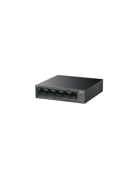 TP-Link LiteWave LS105P No administrado Fast Ethernet (10/100) Energía sobre Ethernet (PoE) Negro
