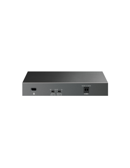 TP-Link LiteWave LS106LP switch No administrado Fast Ethernet (10/100) Energía sobre Ethernet (PoE) Negro