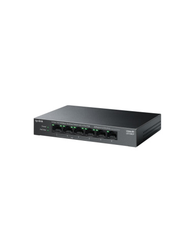 TP-Link LiteWave LS106LP switch No administrado Fast Ethernet (10/100) Energía sobre Ethernet (PoE) Negro