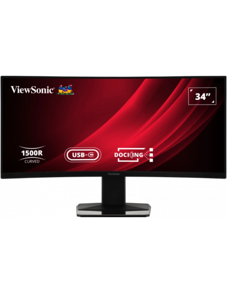Viewsonic Display VG3419C pantalla para PC 86,4 cm (34") 3440 x 1440 Pixeles UltraWide Quad HD LED Negro