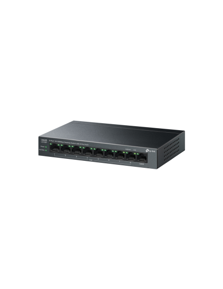 TP-Link LiteWave LS109P switch No administrado Fast Ethernet (10/100) Energía sobre Ethernet (PoE) Negro
