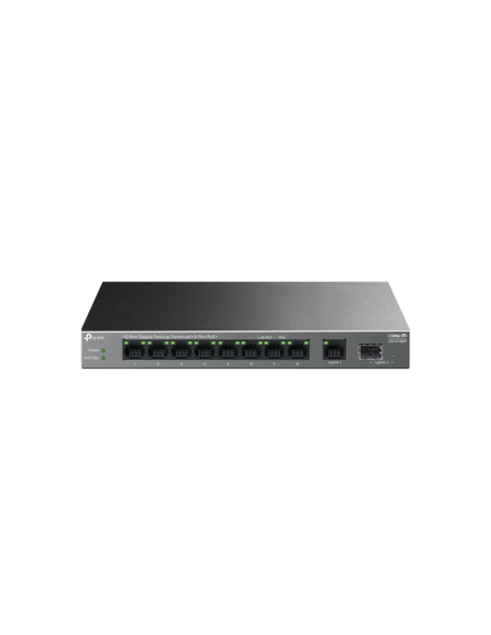 TP-Link LiteWave LS1210GP switch No administrado Gigabit Ethernet (10/100/1000) Energía sobre Ethernet (PoE) Negro