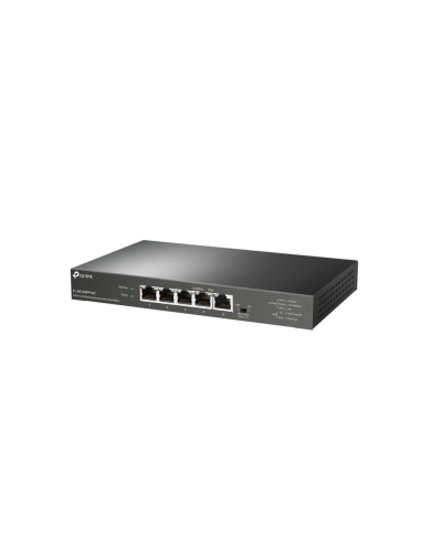 TP-Link TL-SG105PP-M2 switch No administrado Gigabit Ethernet (10/100/1000) Energía sobre Ethernet (PoE) Negro