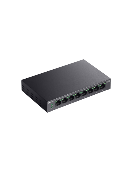 TP-Link LiteWave LS108GP switch No administrado Gigabit Ethernet (10/100/1000) Energía sobre Ethernet (PoE) Negro