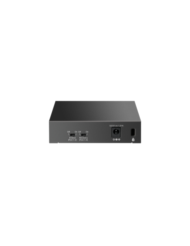 TP-Link LiteWave LS105GP switch No administrado Gigabit Ethernet (10/100/1000) Energía sobre Ethernet (PoE) Negro