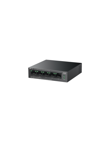 TP-Link LiteWave LS105GP switch No administrado Gigabit Ethernet (10/100/1000) Energía sobre Ethernet (PoE) Negro