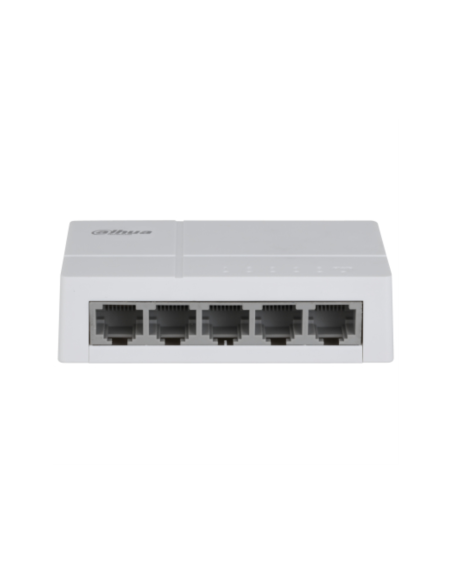 Dahua Technology PoE DH-SF1005L switch No administrado Fast Ethernet (10/100) Energía sobre Ethernet (PoE) Escritorio Gris claro