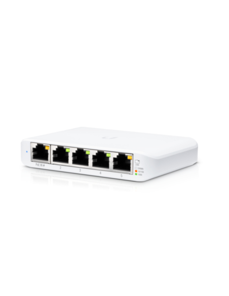 Ubiquiti UniFi Switch Flex Mini (5-pack) Gestionado Gigabit Ethernet (10/100/1000) Energía sobre Ethernet (PoE) Blanco