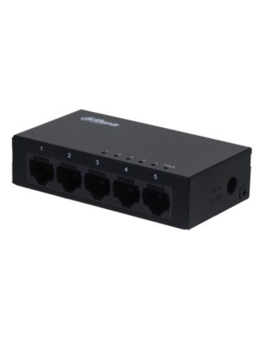 Dahua Technology DH-SG1005 switch No administrado L2 Gigabit Ethernet (10/100/1000) Negro