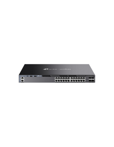 TP-Link Omada SG6428X switch Gestionado L3 Gigabit Ethernet (10/100/1000) 1U Negro