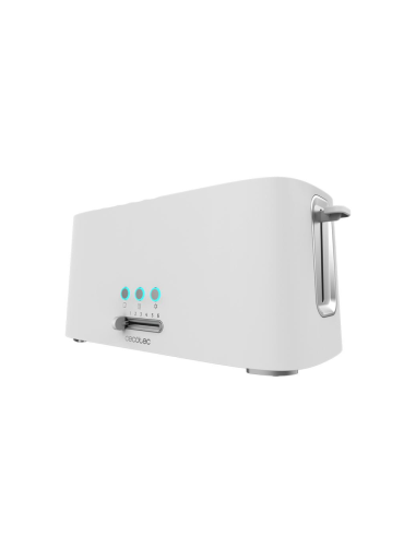 Cecotec 03190 tostadora 6 4 rebanada(s) 1630 W Blanco