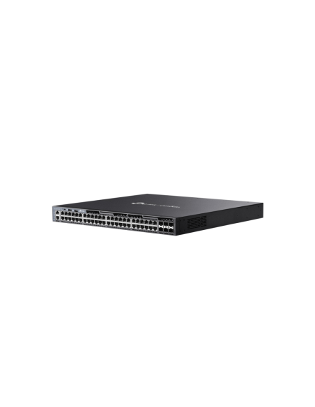 TP-Link Omada SG6654XHP switch Gestionado L3 Gigabit Ethernet (10/100/1000) Energía sobre Ethernet (PoE) 1U Negro