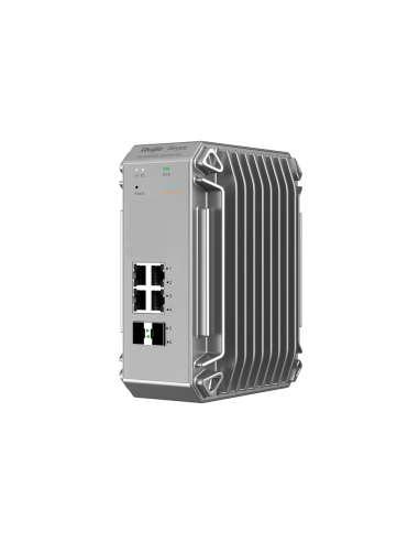 Ruijie Networks RG-NIS3100-4GT2SFP-HP switch Gestionado L2 Gigabit Ethernet (10/100/1000) Energía sobre Ethernet (PoE) Gris