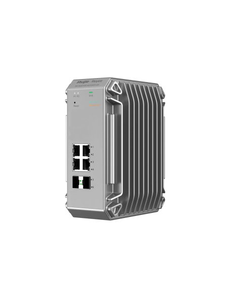 Ruijie Networks RG-NIS3100-4GT2SFP-HP switch Gestionado L2 Gigabit Ethernet (10/100/1000) Energía sobre Ethernet (PoE) Gris