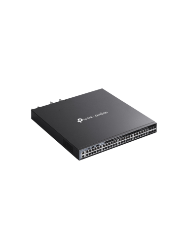 TP-Link Omada SG6654XHP switch Gestionado L3 Gigabit Ethernet (10/100/1000) Energía sobre Ethernet (PoE) 1U Negro