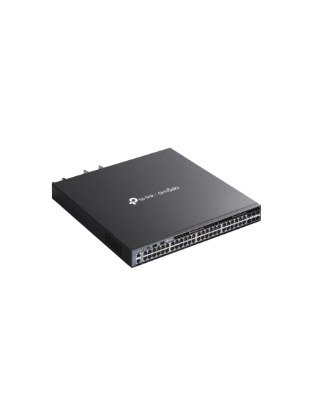 TP-Link Omada SG6654XHP switch Gestionado L3 Gigabit Ethernet (10/100/1000) Energía sobre Ethernet (PoE) 1U Negro